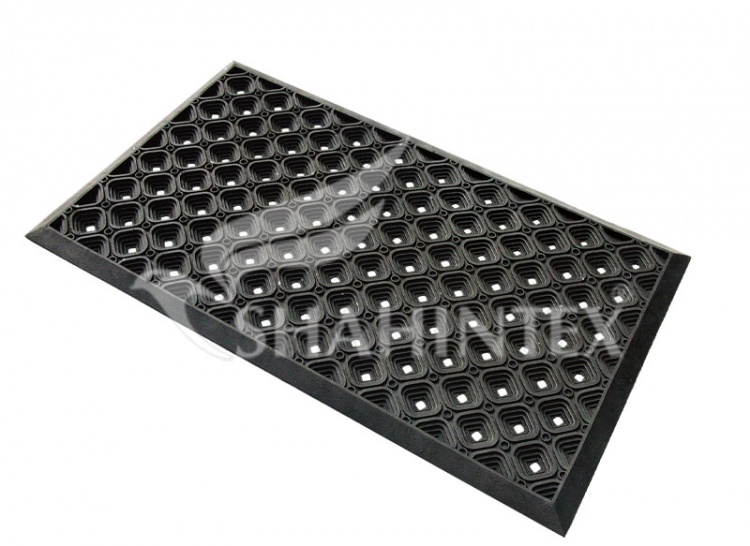 SHAHINTEX 3-D MATRIX SH81 rubber door mat, 45*75