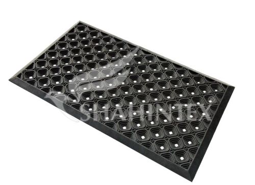 SHAHINTEX 3-D MATRIX SH81 rubber door mat, 60*90