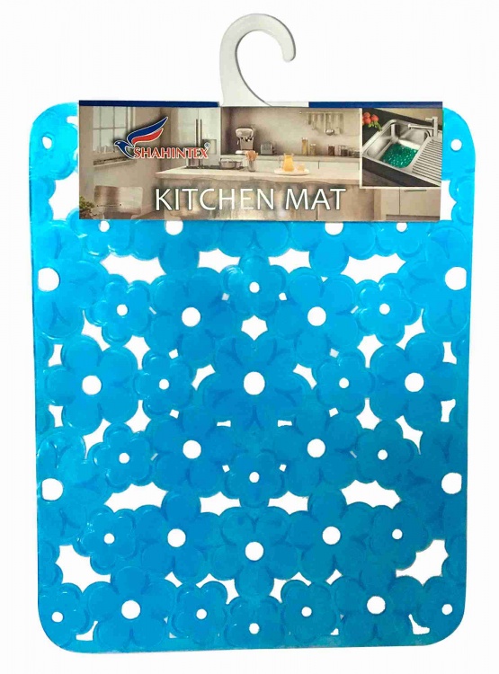 CAMOMILE sink mat, 25*31 blue