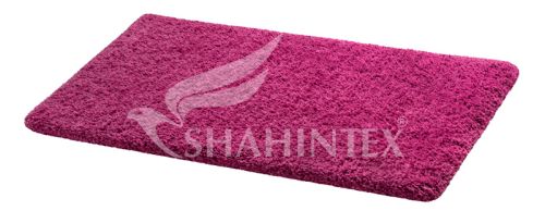 SHAHINTEX MICROFIBER bathroom mat, 80*120 fuschia m12