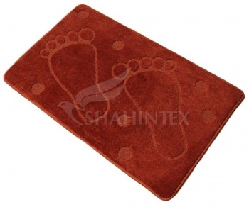 SHAHINTEX PP bathroom mat, 60*100 brick 51