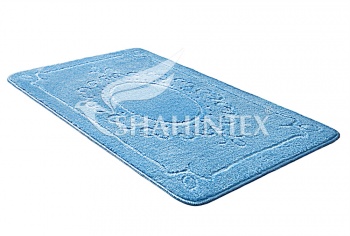 SHAHINTEX ECO bathroom mat, 60*90 blue 11