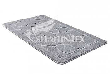 SHAHINTEX ECO bathroom mat, 60*90 grey 50
