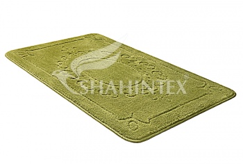 SHAHINTEX ECO bathroom mat, 60*90 light-green 58