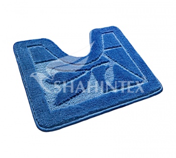 SHAHINTEX ECO toilet room mat, 60*50 blue 56