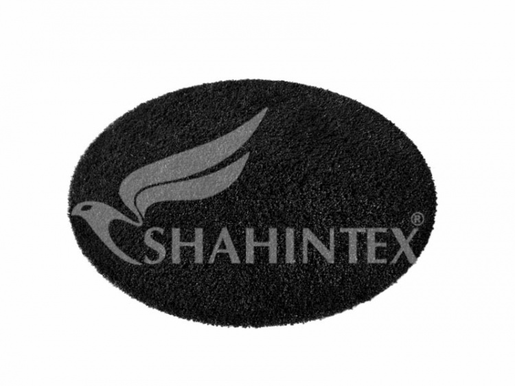 SHAHINTEX MICROFIBER bathroom mat, D-100 black m18