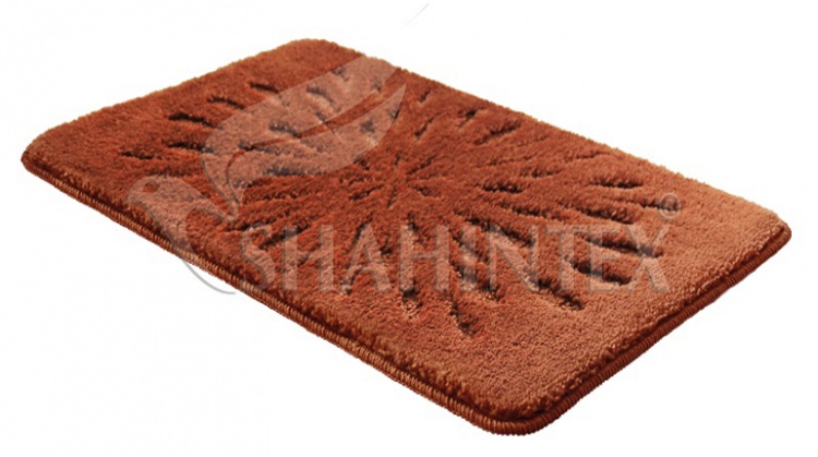 SHAHINTEX PP LUX toilet room mat, 50*80 brick 51