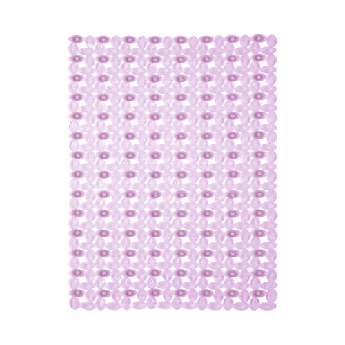 MOSAIC anti-slip bathroom mat, 67*38 purple