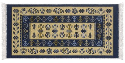 icarpet ETNO universal mat, 80*180 003 sapphire