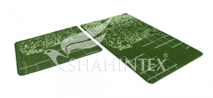 SHAHINTEX VINTAGE SH V001 mats, 60*100+60*50 green 52