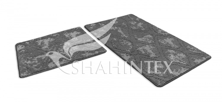 SHAHINTEX VINTAGE SH V002 mats, 60*100+60*50 gray 50