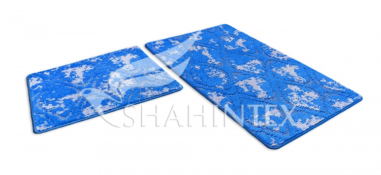 SHAHINTEX VINTAGE SH V002 mats, 60*100+60*50 blue 56