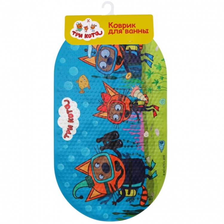 CATS DIVERS anti-slip bathroom mat, 68*38
