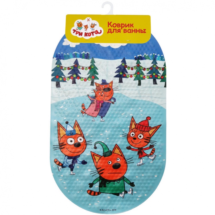 SKATING-RINK anti-slip bathroom mat, 68*38