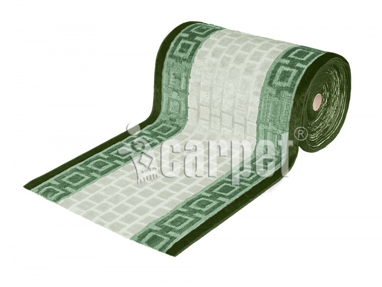 icarpet SKYLINE universal mat, 120*1200 001 green 52