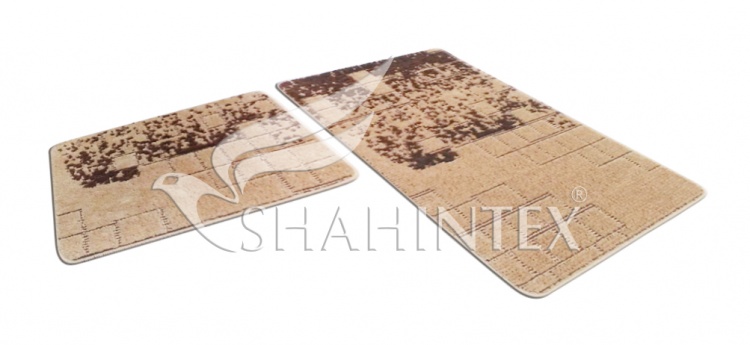 SHAHINTEX VINTAGE SH V001 mats, 50*80+50*50 biscuit 7