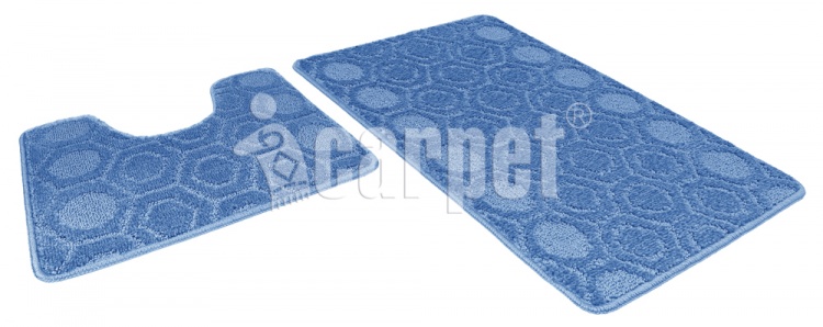 icarpet ACTIVE mats, 50*80+50*40 002 blue 56