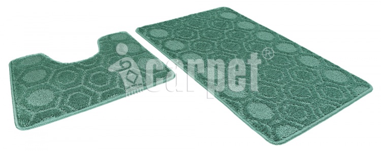 icarpet ACTIVE mats, 50*80+50*40 002 green 52