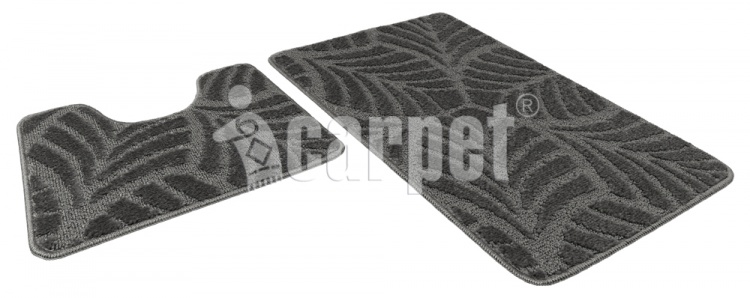 icarpet ACTIVE mats, 50*80+50*40 001 grey 50