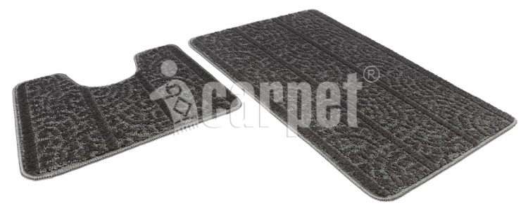 icarpet ACTIVE mats, 50*80+50*40 003 grey 50
