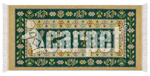 icarpet ETNO universal mat, 60*100 003 malachite