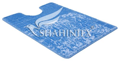 SHAHINTEX VINTAGE SH V001 toilet room mat, 60*80 blue 56