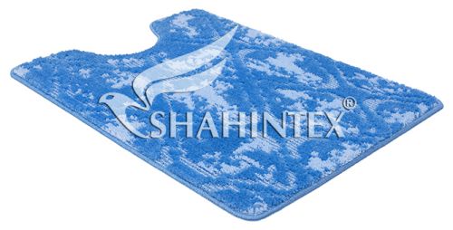 SHAHINTEX VINTAGE SH V002 toilet room mat, 60*80 blue 56