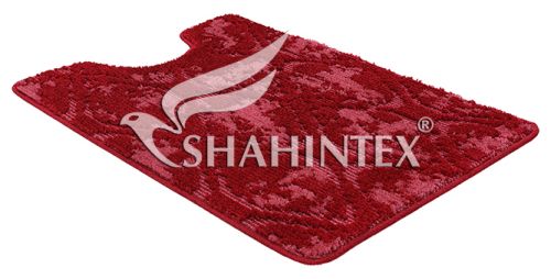 SHAHINTEX VINTAGE SH V002  toilet room mat, 60*80 berry 46