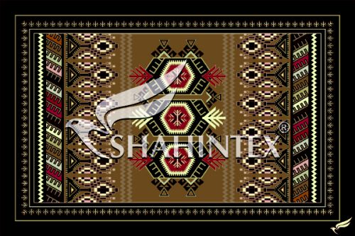 SHAHINTEX DIGITAL PRINT absorbing mat, «Aztec» 40*60