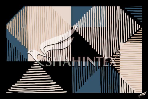 SHAHINTEX DIGITAL PRINT absorbing mat, «Geometry» 50*80