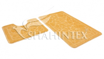SHAHINTEX PP bathroom mats, 60*100+60*50 Creme brulee 78