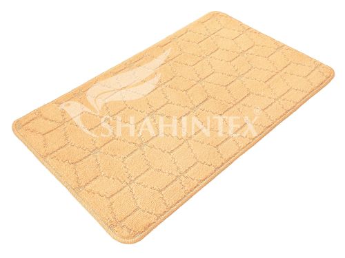 SHAHINTEX PP bathroom mat, 50*80 001 Creme brulee 78