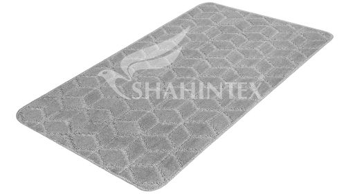 SHAHINTEX PP bathroom mat, 60*100 grey 50