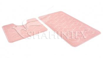 SHAHINTEX PP bathroom mats, 50*80+50*50 flamingo 77