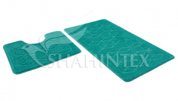 SHAHINTEX PP bathroom mats, 50*80+50*50 001 mint 72