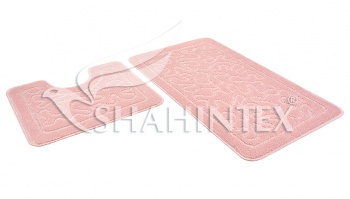 SHAHINTEX PP bathroom mats, 60*100+60*50 flamingo 77
