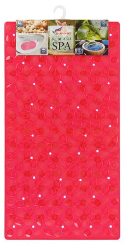 MOSAIC anti-slip bathroom mat, 67*38 blue