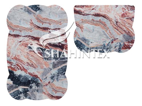 Set of mats SHAHINTEX SILK PHOTOPRINT (02) 