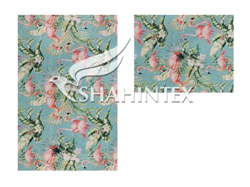 Set of mats SHAHINTEX SILK PHOTOPRINT (05) 