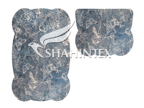 Set of mats SHAHINTEX SILK PHOTOPRINT (01) 