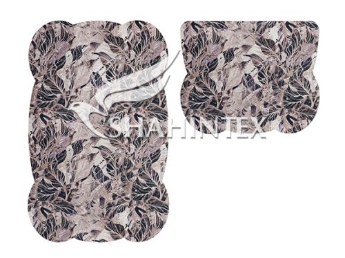 Set of mats SHAHINTEX SILK PHOTOPRINT (10) 