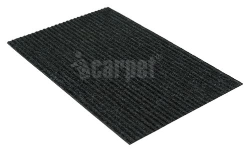 Absorbing door mat icarpet DUAL RIBB TPR 50х80 antracite