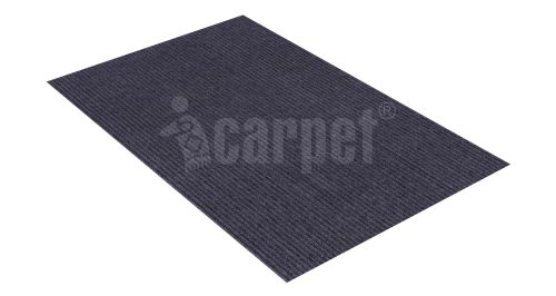 Absorbing door mat icarpet DUAL RIBB TPR 100х150 graphite