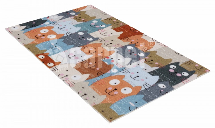 Cuttable anti-slip mat icarpet PRINT (100) 50x60 