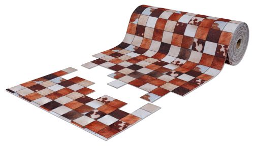 Roll mat cuttable anti-slip icarpet PRINT (101) 80х1500 
