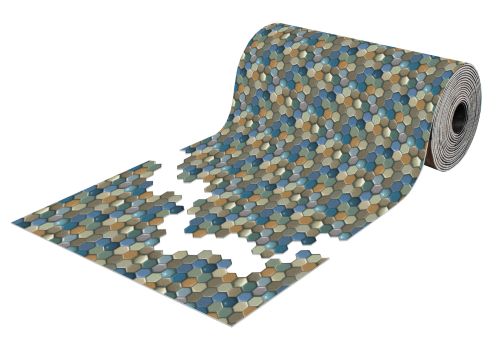 Roll mat cuttable anti-slip icarpet PRINT (125) 80х1500 