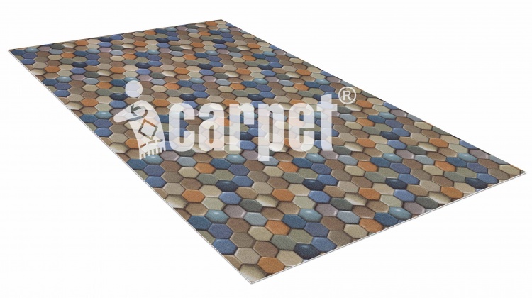 Cuttable anti-slip mat icarpet PRINT (100) 200x300 