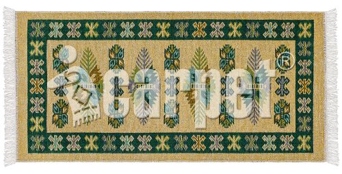 icarpet ETNO universal mat, 80*180 001 malachite