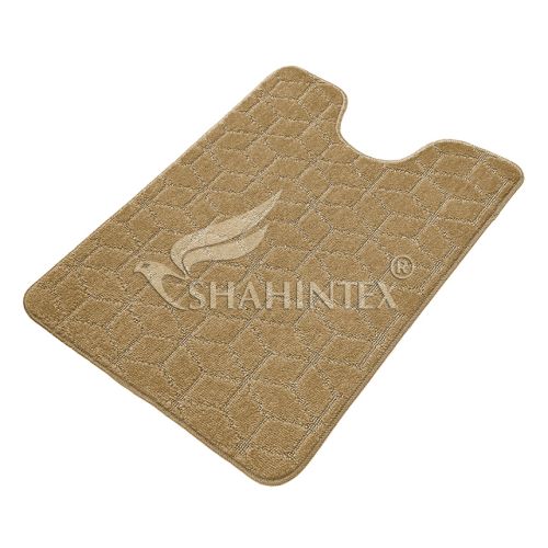 SHAHINTEX PP bathroom mat, 50*80 001 coffee and milk 55
