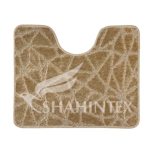 SHAHINTEX PP bathroom mat, 50*80 001 coffee and milk 55